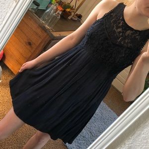 Abercrombie & Fitch Navy Blue Dress